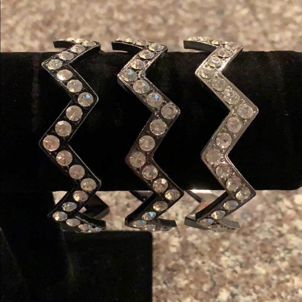 3 pack chevron bracelet